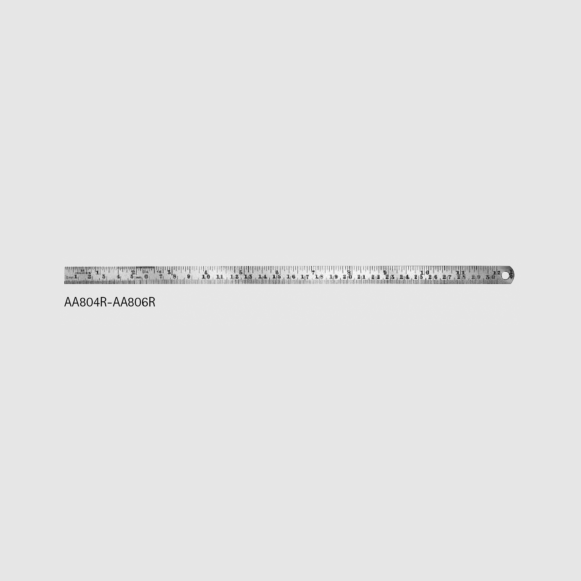 Steel Ruler, Graduated In Millimeters and Inche – Dr. Simon
