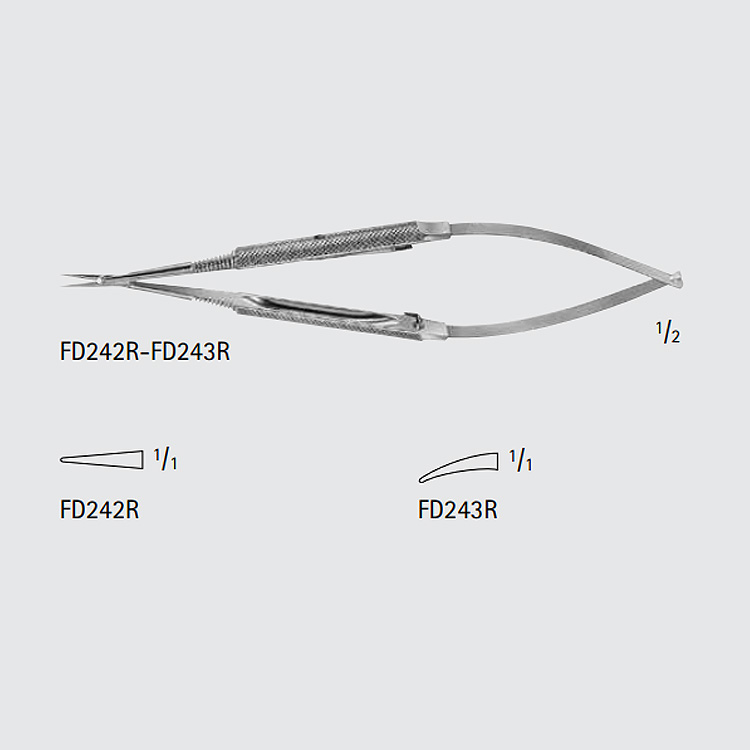 Micro Needle Holder, Round Knurled Handle W/ Catch – Dr. Simon