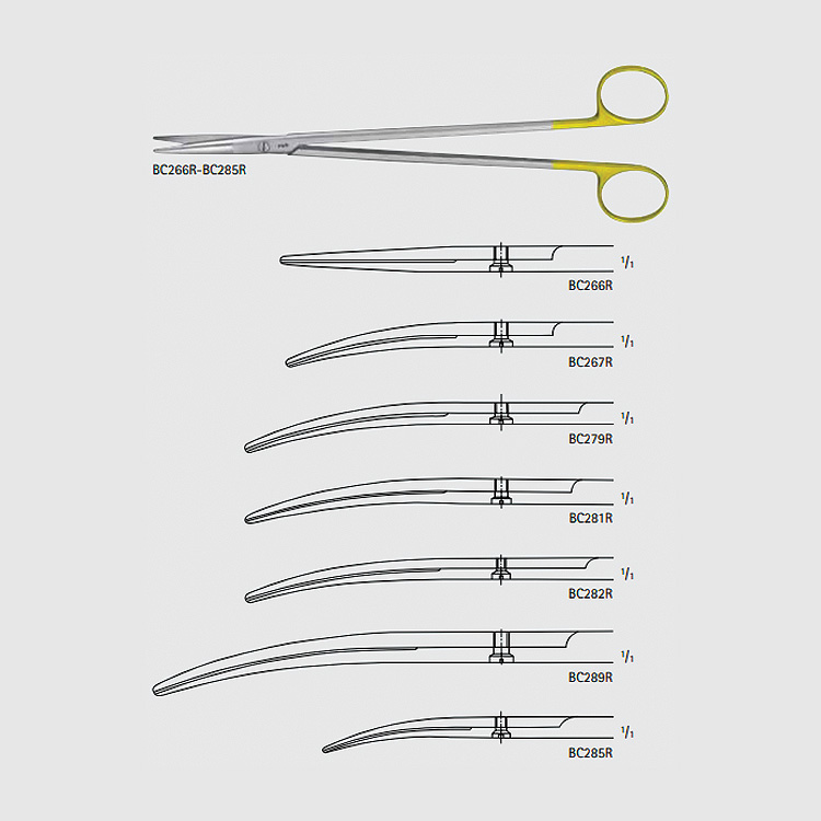 DUROTIP TC NELSON-METZENBAUM Dissecting Scissors – Dr. Simon