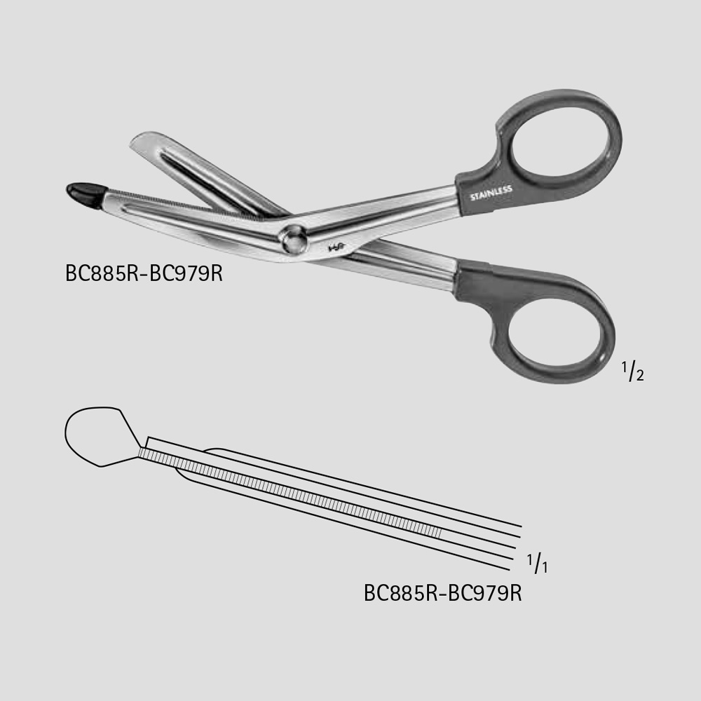 LISTER Universal Bandage Scissors, Serrated – Dr. Simon