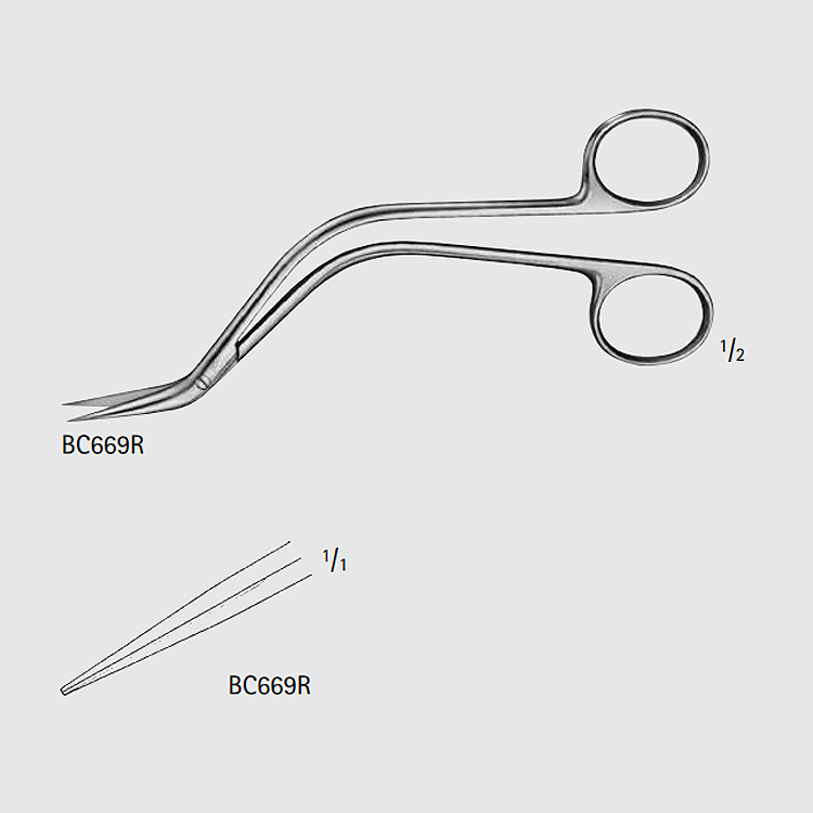 DEBAKEY Offset Scissors, S-Shaped – Dr. Simon