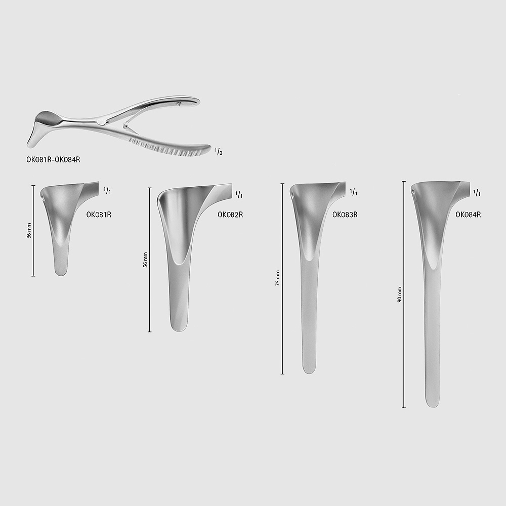 Spéculum Nasal Killian - Lames 6,00 X 5,1 Cm, DDP, Pakistan, Usage Nasal