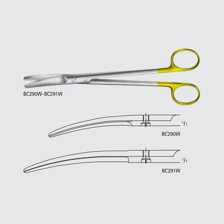 DUROTIP TC SIMS Uterine Wavecut Scissors – Dr. Simon